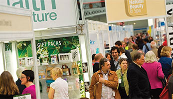 A photo of crowds at Natural Products Europe 2013